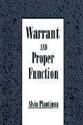 Warrant & Proper Function