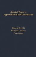 Selected Topics in Approximation and Computation