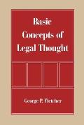 Basic Concepts Of Legal Thought