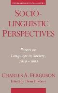 Sociolinguistic Perspectives: Papers on Language in Society, 1959-1994