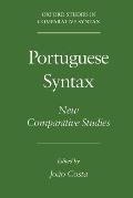 Portuguese Syntax: New Comparative Studies