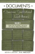 Documents Of American Constitution Volume 1