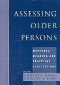Assessing Older Persons Measures Meaning