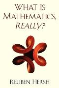 What Is Mathematics, Really?