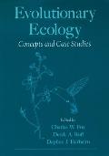 Evolutionary Ecology: Concepts and Case Studies