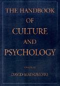 Handbook Of Culture & Psychology