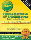 Fundamentals of Engineering Examination Review (2001-2002)