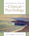 Introduction to Clinical Psychology