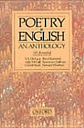 Poetry In English An Anthology