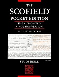 Bible Kjv Black Scofield Pocket