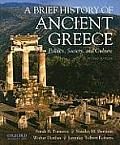 Brief History of Ancient Greece Politics Society & Culture 2nd edition