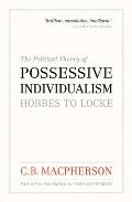 Political Theory of Possessive Individualism the Political Theory of Possessive Individualism Hobbes to Locke Hobbes to Locke