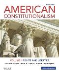 American Constitutionalism: Volume II: Rights and Liberties