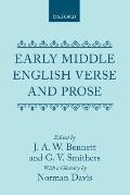 Early Mid Eng Verse & Prose 2e C