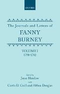 The Journals and Letters of Fanny Burney (Madame d'Arblay) Volume I: 1791-1792: Letters 1-39