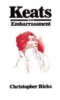 Keats and Embarrassment