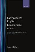 Early Modern English Lexicography: Volume 2: Additions and Corrections to the Oed: