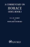 Commentary On Horace Odes Book 1