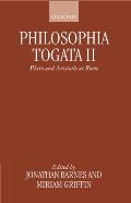 Philosophia Togata II: Plato and Aristotle at Rome