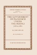 The Government of Florence Under the Medici (1434 to 1494)