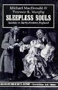 Sleepless Souls Suicide In Early Modern