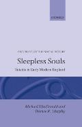 Sleepless Souls - Suicide in Early Modern England