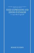 Fixed Expressions and Idioms in English'a Corpus-Based Approach'