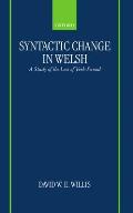 Syntactic Change in Welsh: A Study of the Loss of Verb-Second