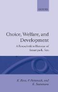 Choice, Welfare, and Development: A Festschrift in Honour of Amartya K. Sen