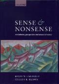 Sense & Nonsense Evolutionary Perspectives on Human Behaviour