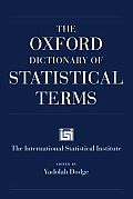 Oxford Dictionary Of Statistical Terms 6th Edition