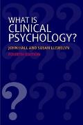 What Is Clinical Psychology 4th Edition