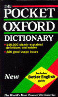 Pocket Oxford Dictionary of Current English Revised Eighth Edition