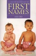 Concise Dictionary Of First Names