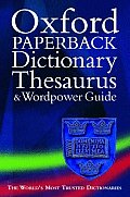 Oxford Paperback Dictionary Thesaurus & Word