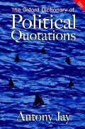 Oxford Dictionary Of Political Quotations
