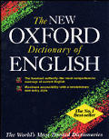 New Oxford Dictionary Of English Uk Only