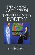 Oxford Companion to Twentieth century Poetry in English