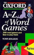 Oxford A To Z Of Word Games