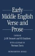 Early Middle English Verse & Prose