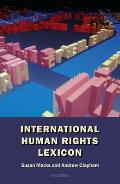International Human Rights Lexicon