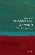 Theodor Adorno A Very Short Introduction