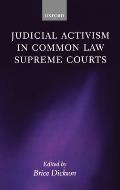 Judicial Activism in Common Law Supreme Courts