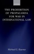 Prohibition of Propaganda for War in International Law