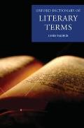 THE OXFORD DICTIONARY OF LITERARY TERMS