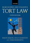 Markesinis and Deakin's Tort Law