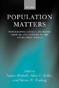 Population Matters: Demographic Change, Economic Growth, and Poverty in the Developing World