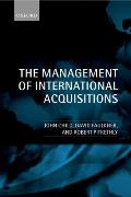 The Management of International Acquisitions