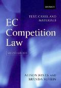 EC Competition Law Second Edition Text, Cases, and Materials