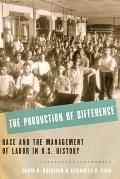 Production Of Difference Race & The Management Of Labor In U S History